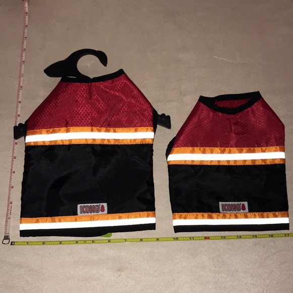Pet Dog Animal Vest Jacket Reflective Kong Red - Picture 9 of 9